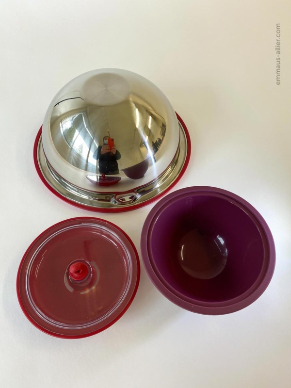 Lot patissier - Cul de poule inox + balance électronique