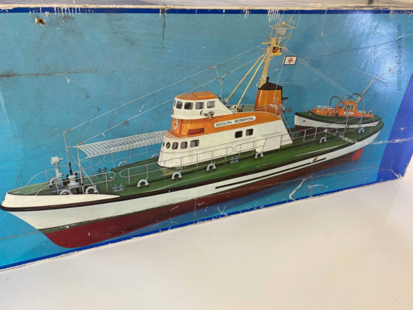 Maquette bateau ADOLPH BERMPOHL