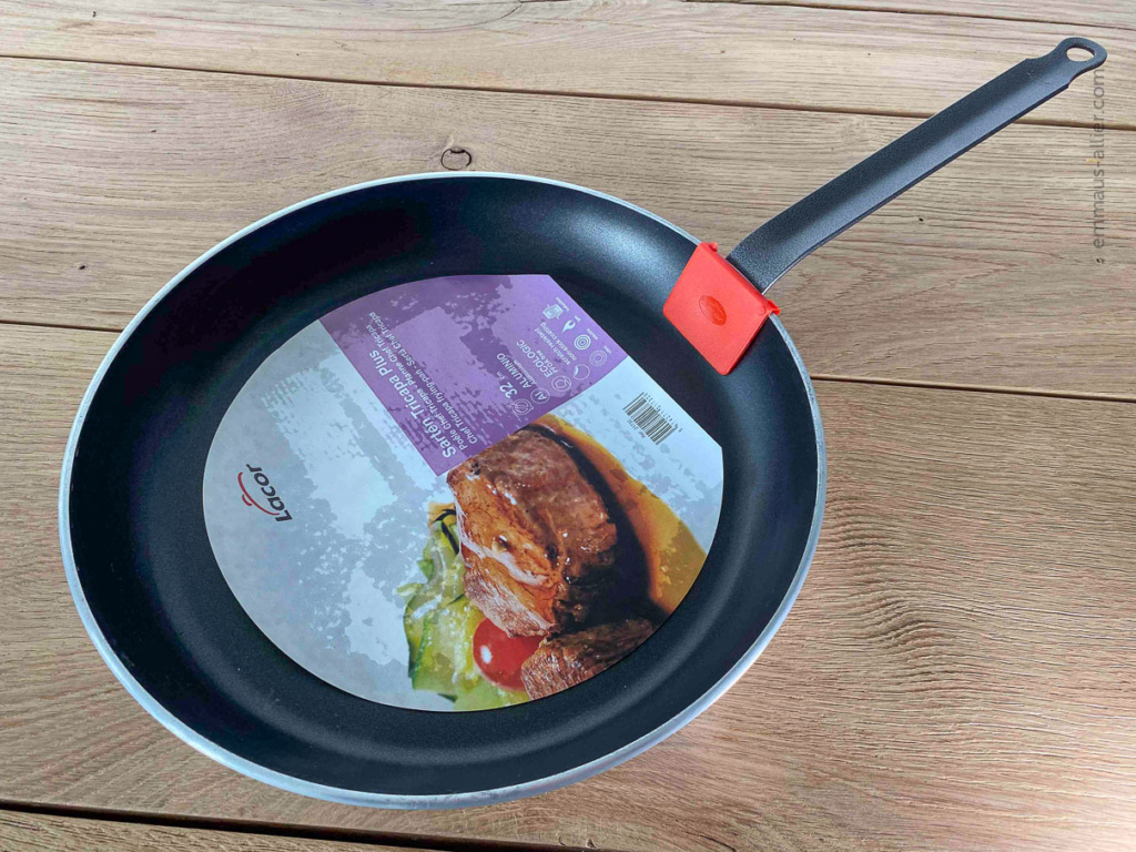 Poêle Lacor Aluminium Anodisé 20cm Avec Couvercle Verre - Anti-rayures & Diffusion Chaleur Uniforme