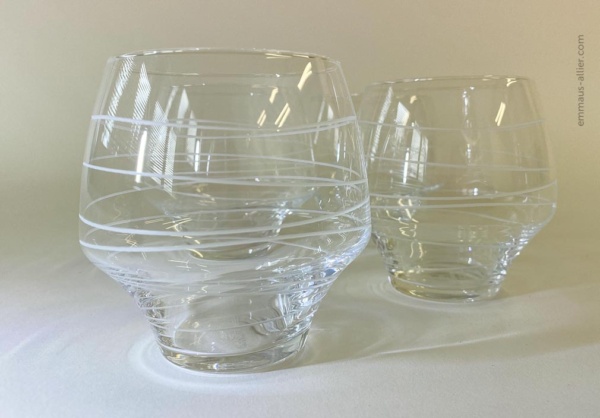 4 verres "arabesque" chef&sommelier