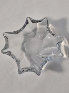 JOLI ANCIEN VIDE POCHE EN CRISTAL de BACCARAT VINTAGE