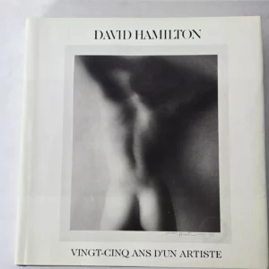 Couverture du livre Vingt‑Cinq Ans d’un Artiste de David Hamilton.