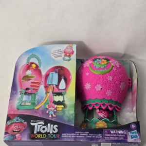 Playset Trolls World Tour Hot Air Balloon avec figurin