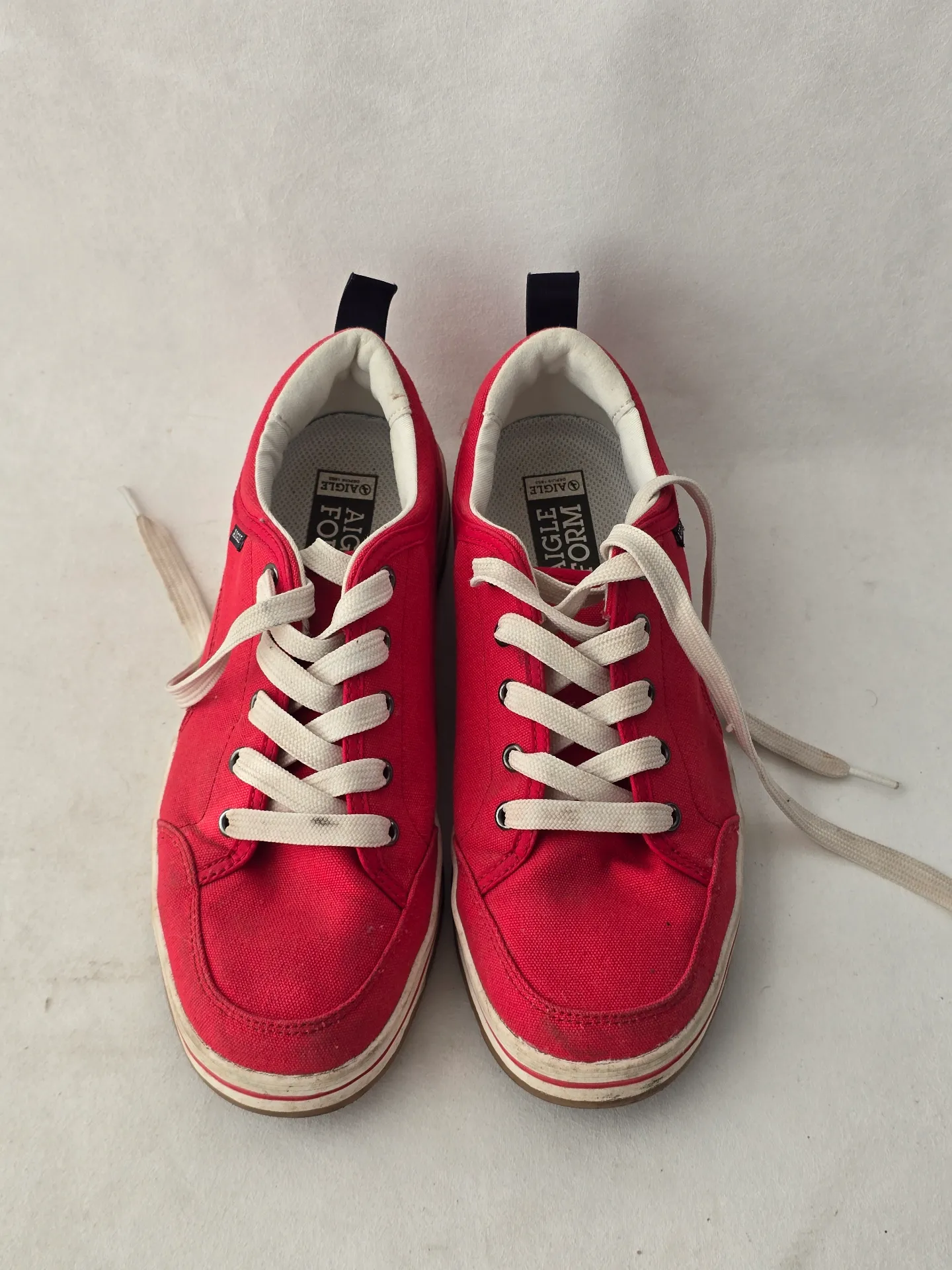 Baskets Aigle Form rouges en bon état