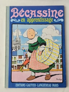 Couverture Bécassine en apprentissage 1983 Gautier-Languereau ISBN 2-217-10002-5