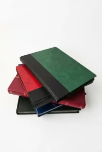 lot de 5 albums de timbres fermes couvertures couleur collection philatelie