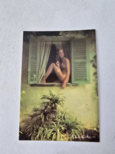 carte postale jeune fille photographe David Hamilton réf 26