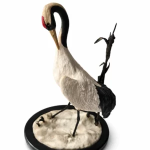 The Japanese Crane – Sculpture Franklin Mint 1985 par Carl W. Regutti