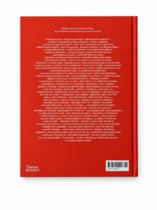 Quatrième de couverture du livre Women in Abstraction présentant les artistes et contributrices de l'ouvrage.